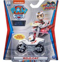 Spin Master Paw Patrol kovová autíčka super hrdinů Motorka Wild Cat 4