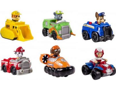 Spin Master Paw Patrol Malá vozidla s figurkou Marshall hasičský vůz