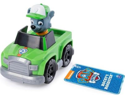 Spin Master Paw Patrol Malá vozidla s figurkou Rocky zelené auto