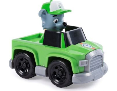 Spin Master Paw Patrol Malá vozidla s figurkou Rocky zelené auto