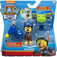 Spin Master Paw Patrol Mini Air Rescue Chase Pull Back Pup zeleno-modrý 4