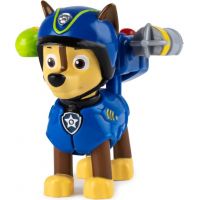 Spin Master Paw Patrol Mini Air Rescue Chase Pull Back Pup zeleno-modrý 3