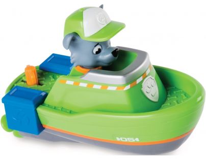 Spin Master Paw Patrol Plavací figurky Rocky loď