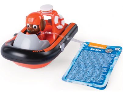 Spin Master Paw Patrol Plavací figurky Zuma loď