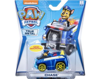 Spin Master Paw Patrol Sběratelská kovová autíčka Chase
