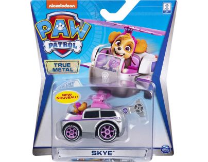 Spin Master Paw Patrol Sběratelská kovová autíčka Skye vrtulník
