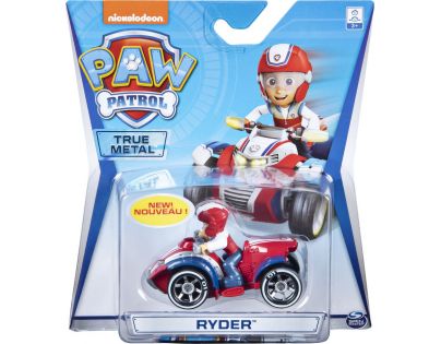 Spin Master Paw Patrol Sběratelská kovová autíčka Ryder