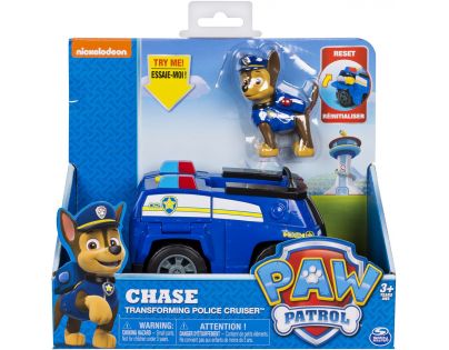Spin Master Paw Patrol tématické vozidlo Chase solid