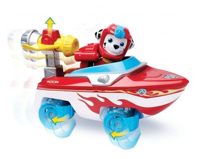 Spin Master Paw Patrol základní auta Sea Patrol Marshall červený člun