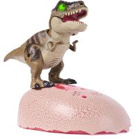 Spin Master Primal Hatch dino interaktivní T-Rex líhnoucí se z vejce šedý 5
