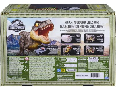 Spin Master Primal Hatch dino interaktivní T-Rex líhnoucí se z vejce šedý