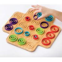 Spin Master Společenská hra Marbel otrio Dřevo 4