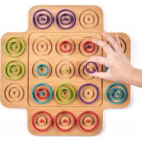 Spin Master Společenská hra Marbel otrio Dřevo 5