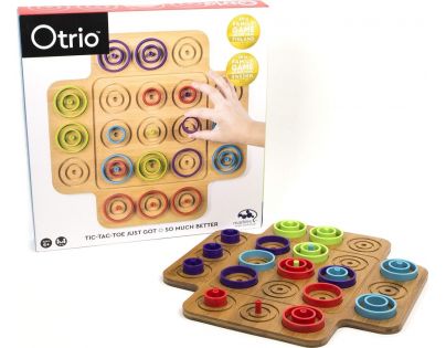 Spin Master Společenská hra Marbel otrio Dřevo