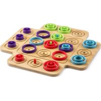 Spin Master Společenská hra Marbel otrio Dřevo 2