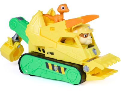 Spin Master Tlapková patrola Dino akční vozidlo Rubble