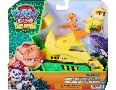 Spin Master Tlapková patrola Dino akční vozidlo Rubble