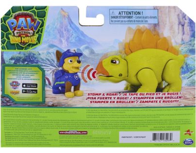 Spin Master Tlapková patrola Dino figurka se zvuky + Chase