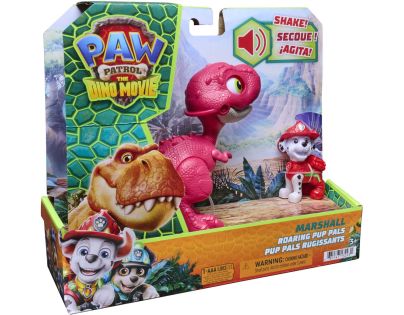 Spin Master Tlapková patrola Dino figurka se zvuky + Marshall