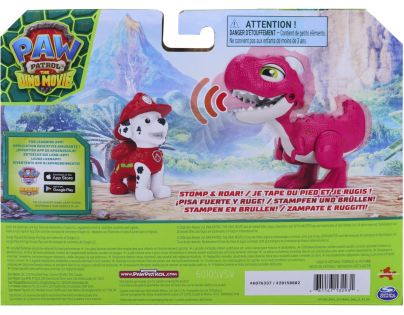 Spin Master Tlapková patrola Dino figurka se zvuky + Marshall
