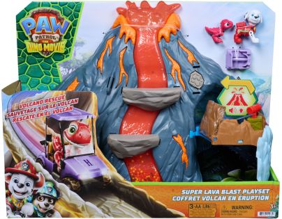 Spin Master Tlapková patrola Dino set sopka s efekty