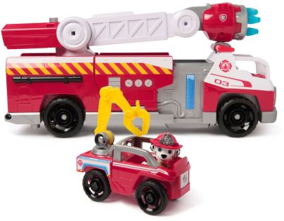 Spin Master Tlapková Patrola Fire Rescue velké interkativní hasičské vozidlo