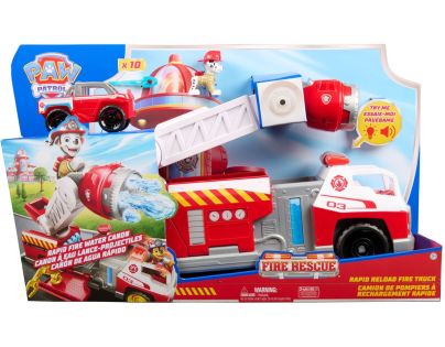 Spin Master Tlapková Patrola Fire Rescue velké interkativní hasičské vozidlo