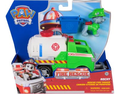 Spin Master Tlapková patrola Fire Rescue vozidlo Rocky
