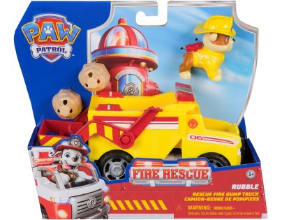 Tlapková patrola fire rescue vozidlo Rubble