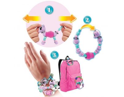Spin Master Twisty Petz zvířátka a náramky trojbalení 