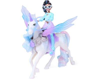 Spin Master Unicorn academy kouzelná křídla glacier & layla 11cm