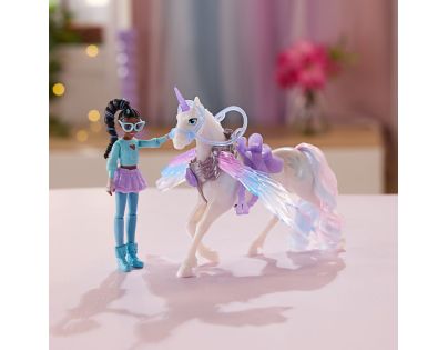 Spin Master Unicorn academy kouzelná křídla glacier & layla 11cm