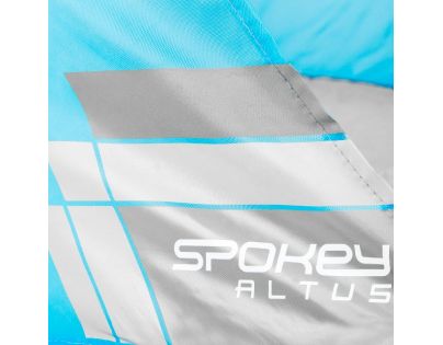 Spokey Altus Samorozkládací outdoorový paravan šedotyrkysový