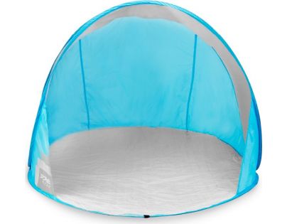 Spokey Altus Samorozkládací outdoorový paravan šedotyrkysový