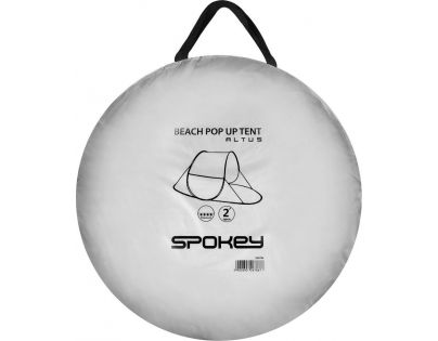 Spokey Altus Samorozkládací outdoorový paravan šedotyrkysový