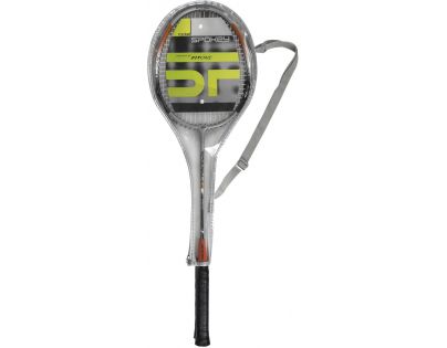 Spokey Fit One II Sada na badminton 2 rakety oranžová-šedá