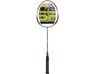 Spokey Fit One II Sada na badminton 2 rakety oranžová-šedá