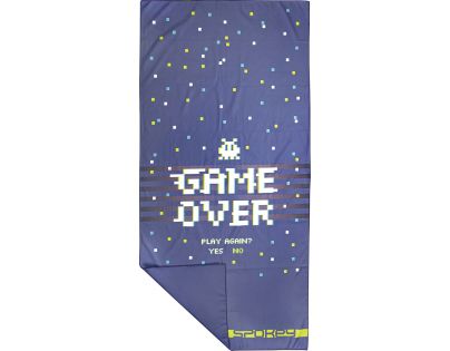 Spokey Game Over Rychleschnoucí sportovní ručník 80 x 160 cm