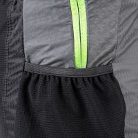 Spokey HIidden Peak Batoh skládací šedočerný s neon zipem 18 l 5
