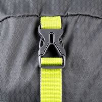 Spokey HIidden Peak Batoh skládací šedočerný s neon zipem 18 l 6