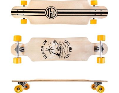 Spokey Longbay Longboard s ložisky ABEC7 - Poškozený obal