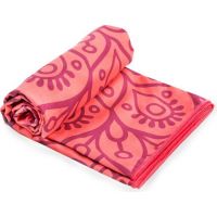 Spokey Mandala Rychleschnoucí sportovní ručník lososový 80 x 160 cm 2