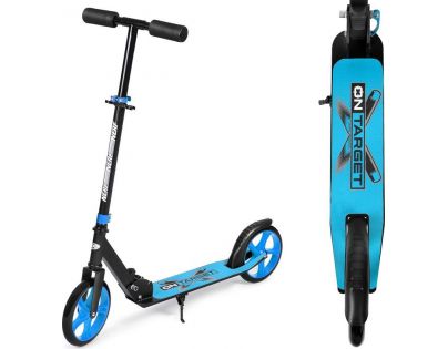 Spokey Nerf Koloběžka kolečka 200 mm černomodrá - Poškozený obal