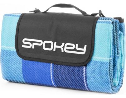 Spokey Picnic Flannel Pikniková deka s popruhem 150 x 180 cm akryl