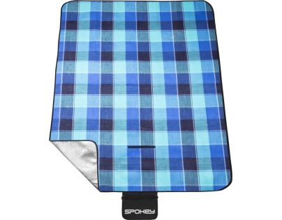 Spokey Picnic Flannel Pikniková deka s popruhem 150 x 180 cm akryl