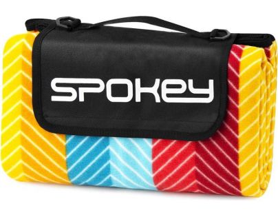 Spokey Picnic Grain Pikniková deka s popruhem 130 x 150 cm