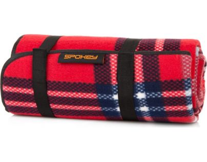 Spokey Picnic Highland Pikniková deka s popruhem 130 x 150 cm