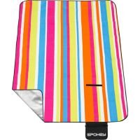 Spokey Picnic Rainbow Pikniková deka s popruhem 180 x 210 cm 4