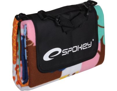 Spokey Picnic Toddler Pikniková deka s popruhem Originální vzor 130 x 170 cm