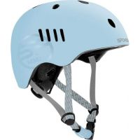 Spokey Pumptrack Juniorská cyklistická BMX přilba In-Mold 48 - 54 cm modrá